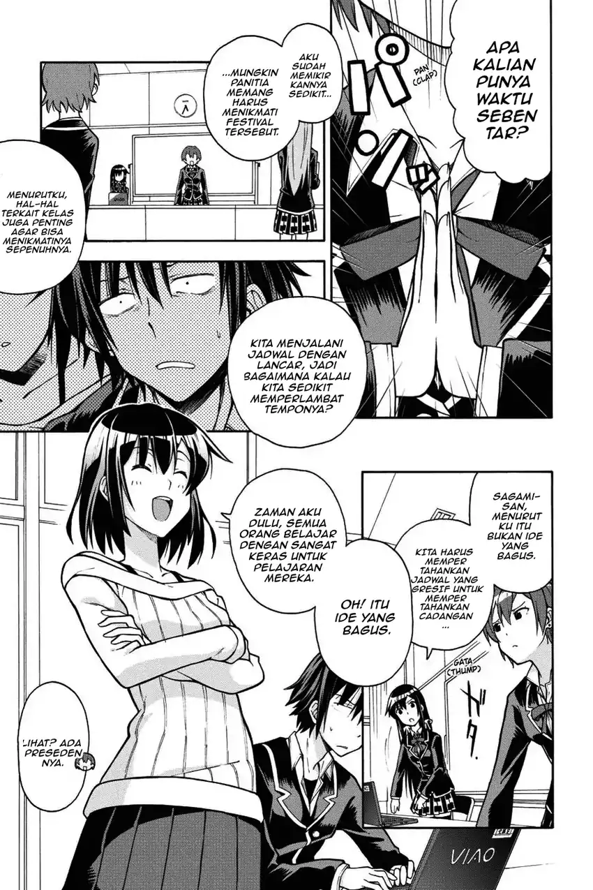 Yahari Ore no Seishun Love Come wa Machigatteiru @comic Chapter 37 Gambar 9