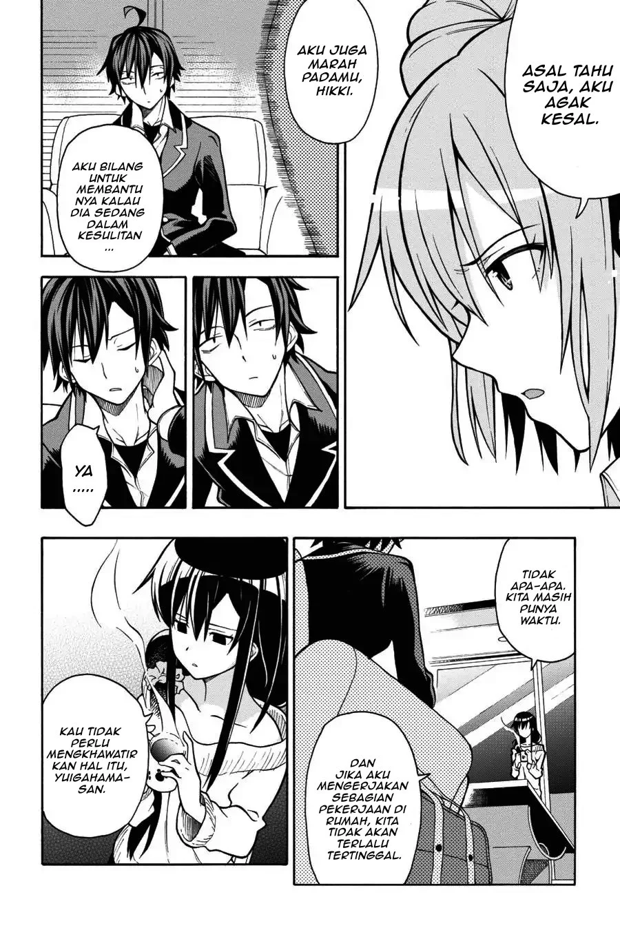 Yahari Ore no Seishun Love Come wa Machigatteiru @comic Chapter 38 Gambar 12