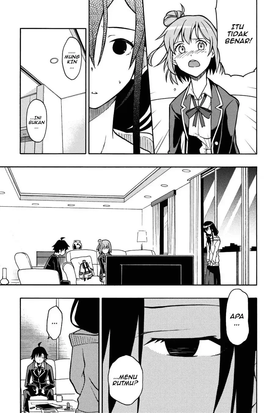 Yahari Ore no Seishun Love Come wa Machigatteiru @comic Chapter 38 Gambar 13
