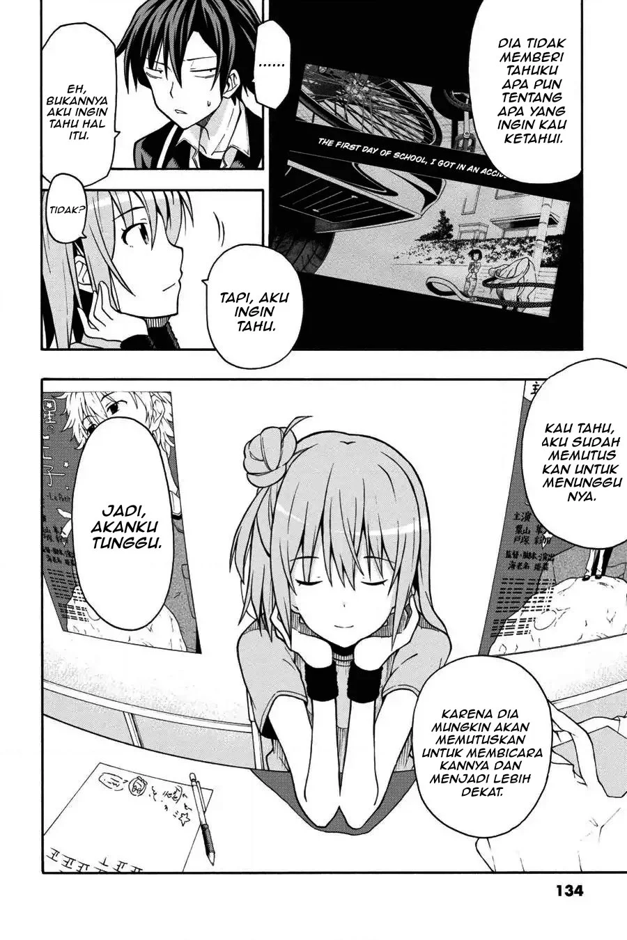 Yahari Ore no Seishun Love Come wa Machigatteiru @comic Chapter 39 Gambar 10