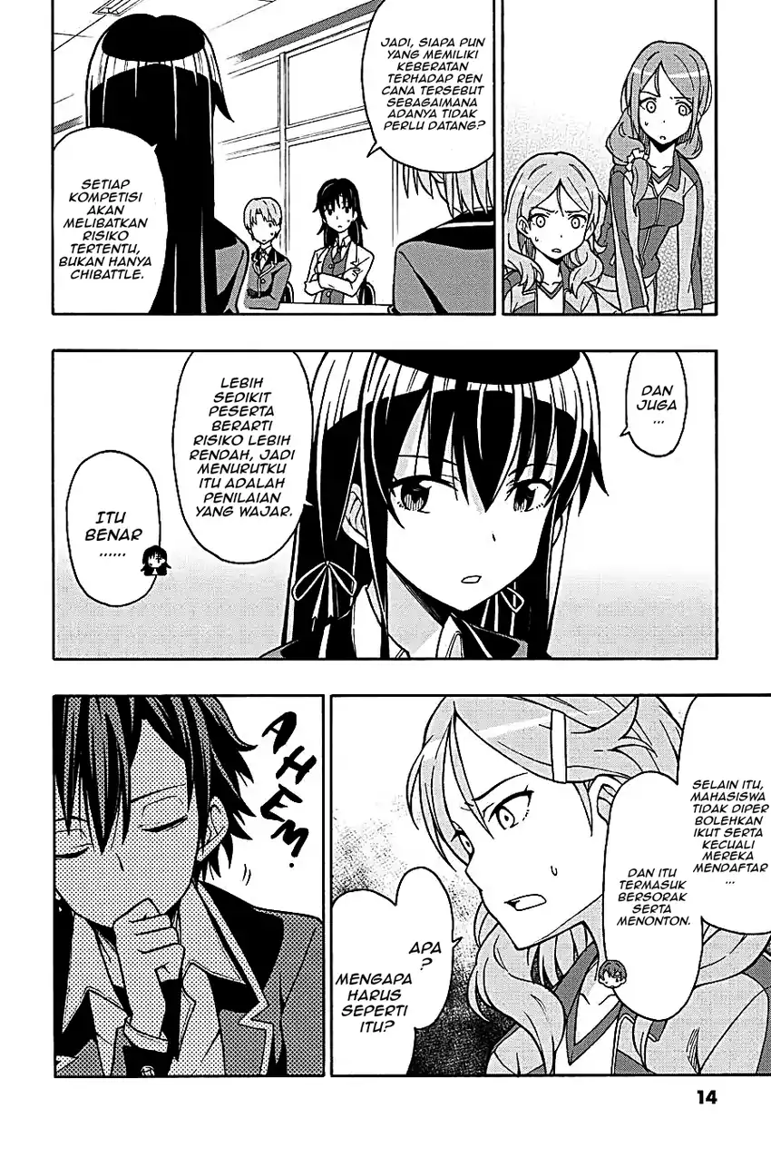 Yahari Ore no Seishun Love Come wa Machigatteiru @comic Chapter 47 Gambar 10