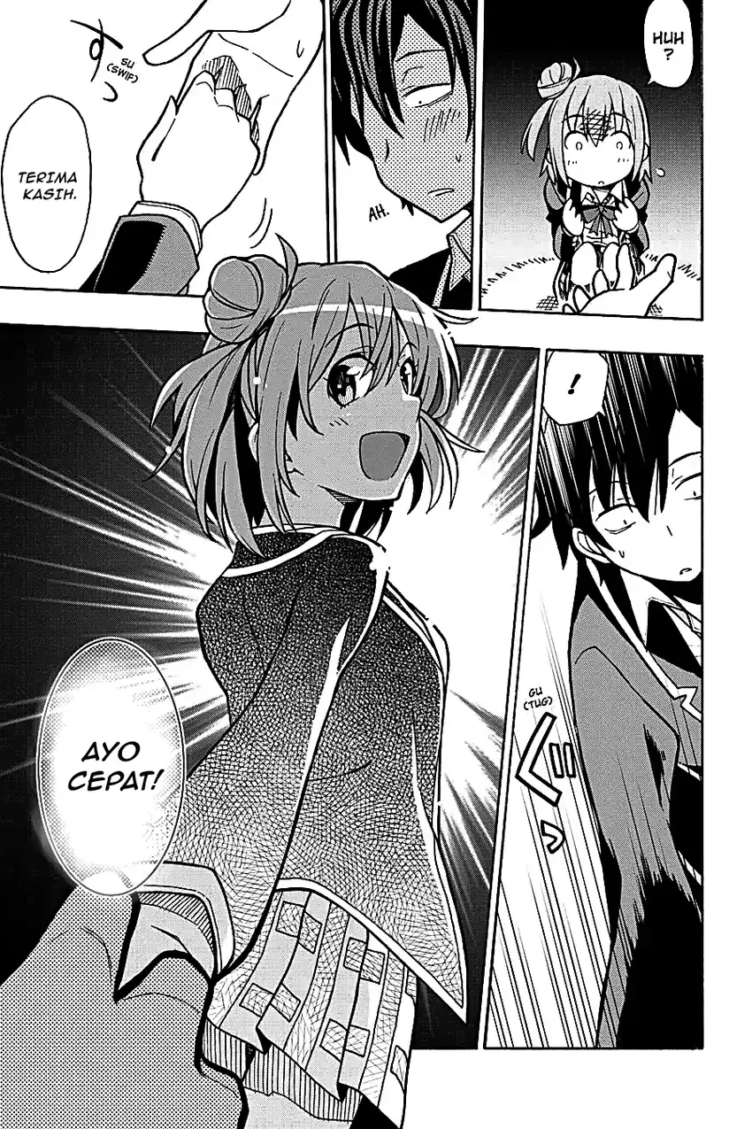 Yahari Ore no Seishun Love Come wa Machigatteiru @comic Chapter 51 Gambar 9