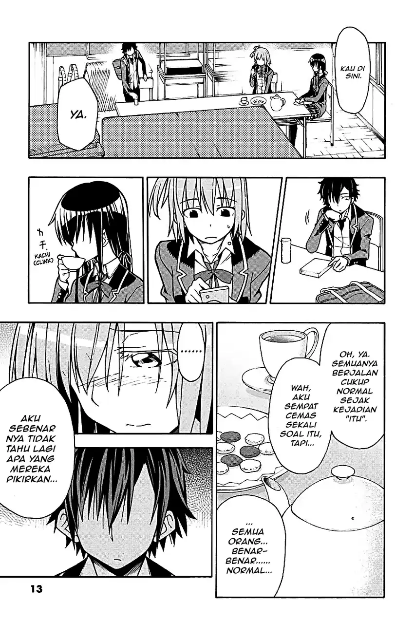 Yahari Ore no Seishun Love Come wa Machigatteiru @comic Chapter 53 Gambar 10
