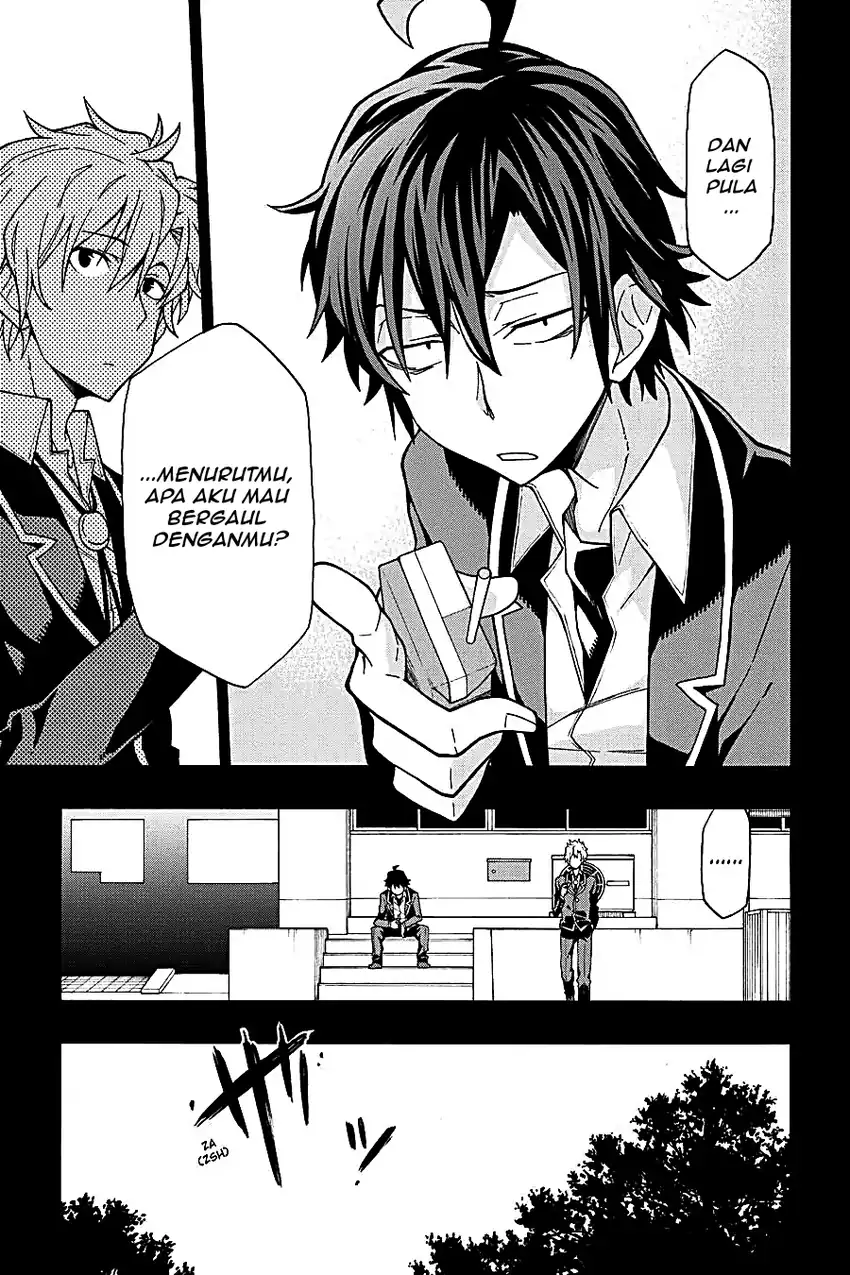 Yahari Ore no Seishun Love Come wa Machigatteiru @comic Chapter 54 Gambar 15