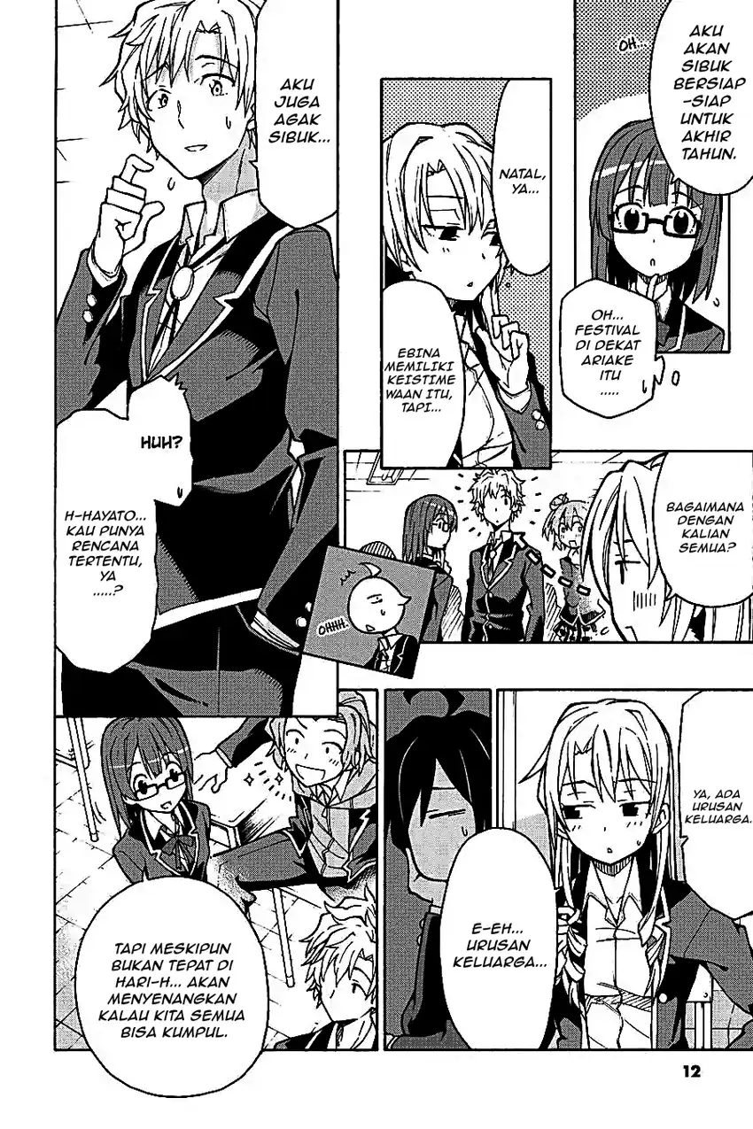 Yahari Ore no Seishun Love Come wa Machigatteiru @comic Chapter 58 Gambar 9