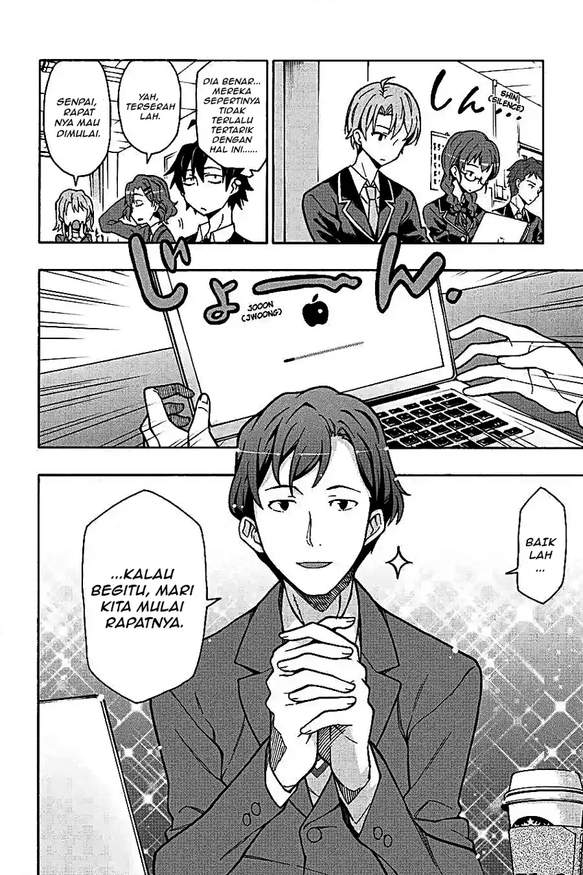 Yahari Ore no Seishun Love Come wa Machigatteiru @comic Chapter 59 Gambar 10