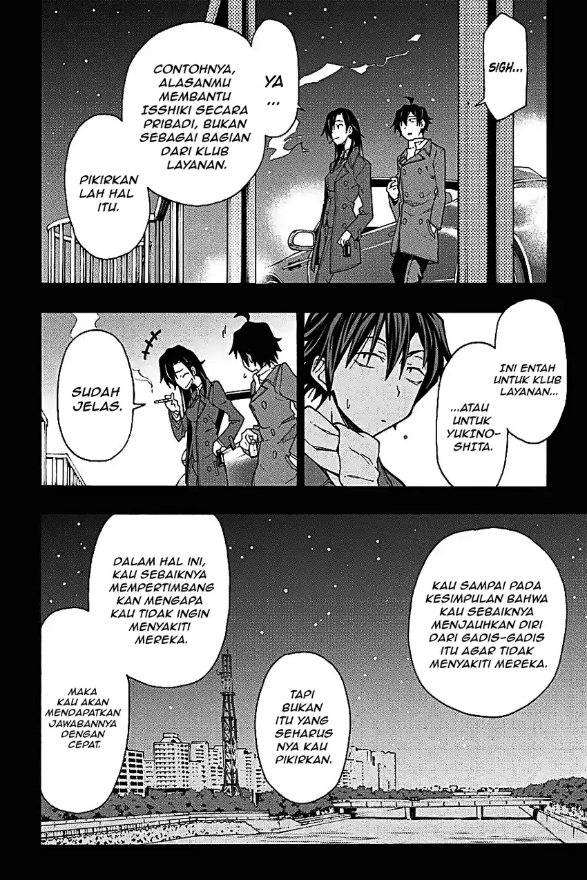 Yahari Ore no Seishun Love Come wa Machigatteiru @comic Chapter 62 Gambar 10