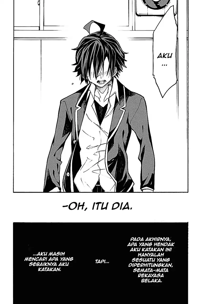 Yahari Ore no Seishun Love Come wa Machigatteiru @comic Chapter 63 Gambar 10