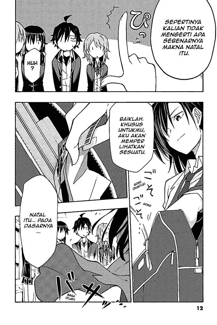 Yahari Ore no Seishun Love Come wa Machigatteiru @comic Chapter 64 Gambar 9
