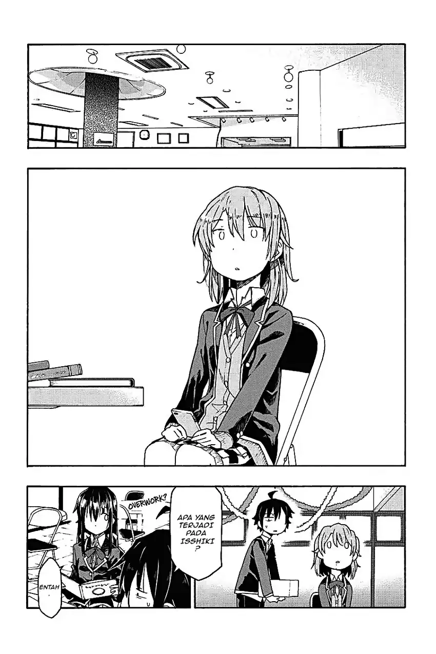 Yahari Ore no Seishun Love Come wa Machigatteiru @comic Chapter 69 Gambar 14