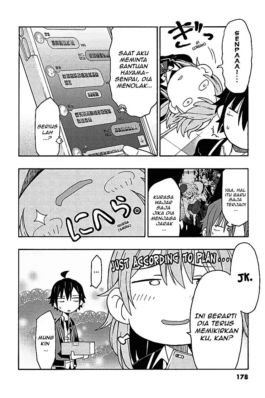 Yahari Ore no Seishun Love Come wa Machigatteiru @comic Chapter 69 Gambar 15