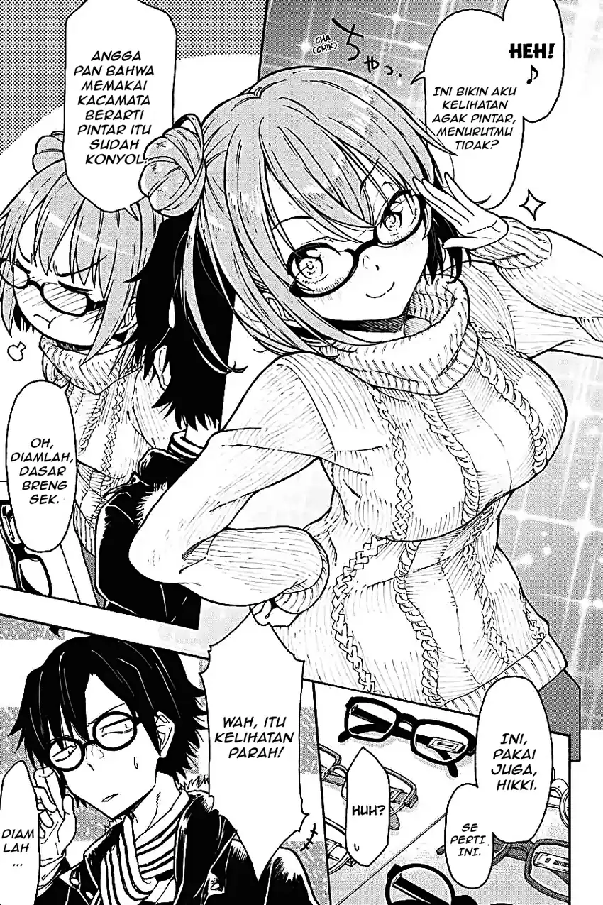 Yahari Ore no Seishun Love Come wa Machigatteiru @comic Chapter 73 Gambar 11