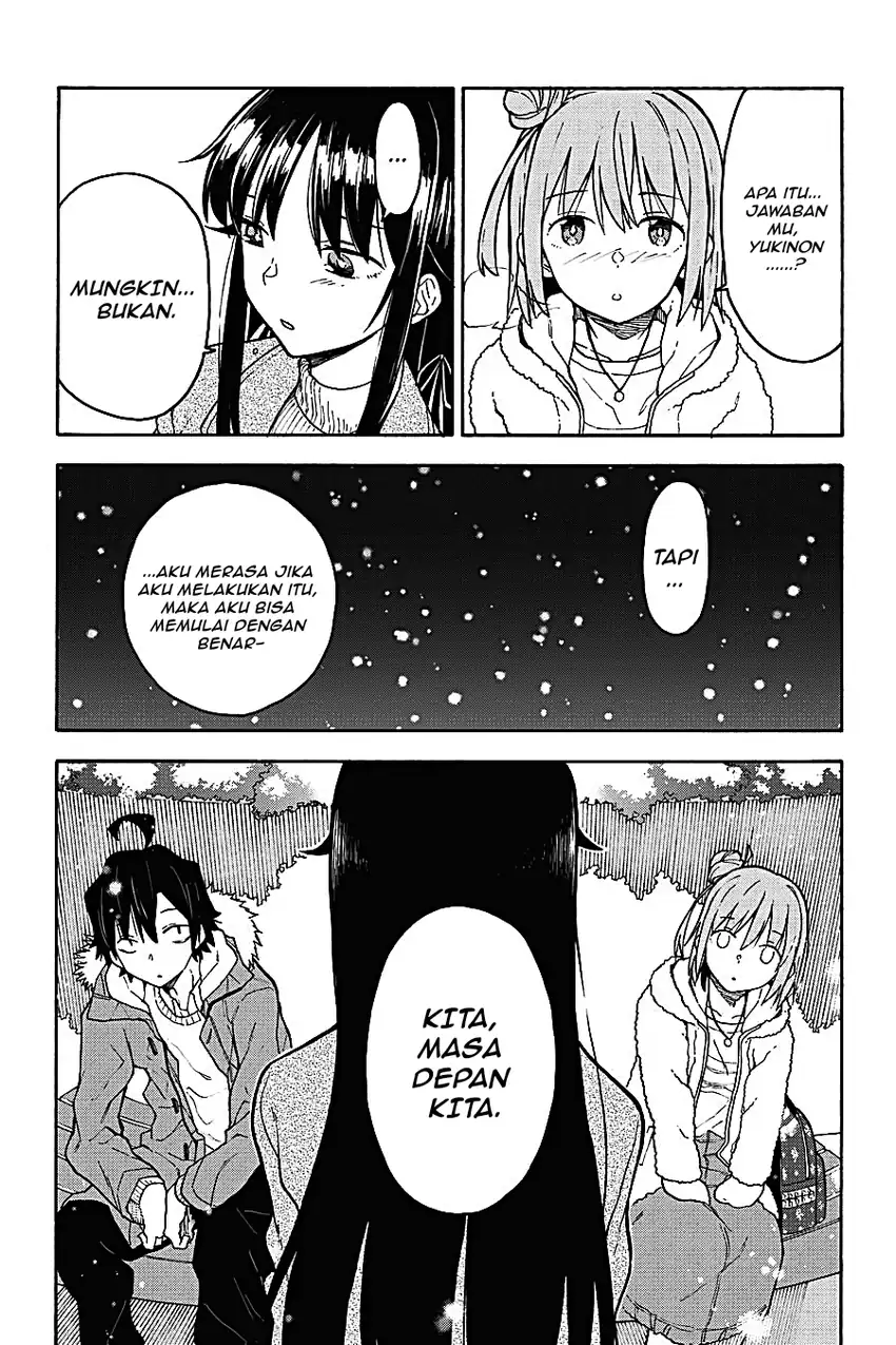 Yahari Ore no Seishun Love Come wa Machigatteiru @comic Chapter 86 Gambar 12