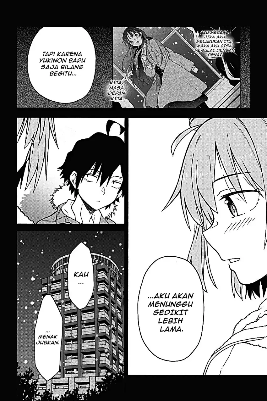 Yahari Ore no Seishun Love Come wa Machigatteiru @comic Chapter 87 Gambar 10