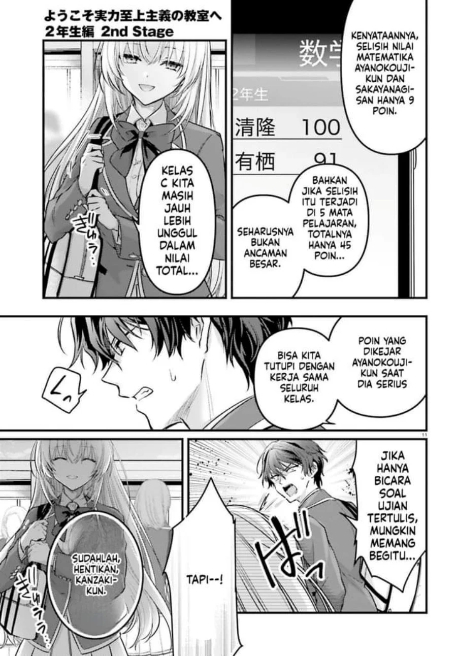 Youkoso Jitsuryoku Shijou Shugi no Kyoushitsu e 2-nensei-hen 2nd Stage Chapter 4 Gambar 11