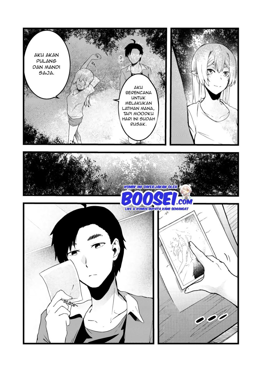 Mujintou De Elf to Kyoudou Seikatsu Chapter 05 Gambar 12