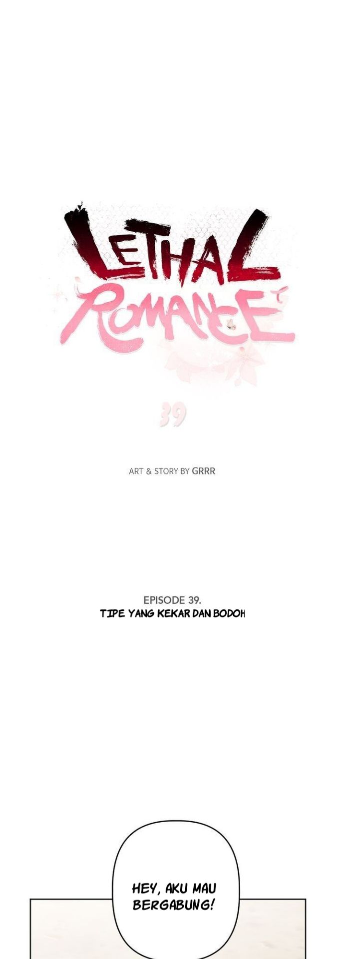 Deadly VS Romance (Lethal Romance) Chapter 39 Gambar 13