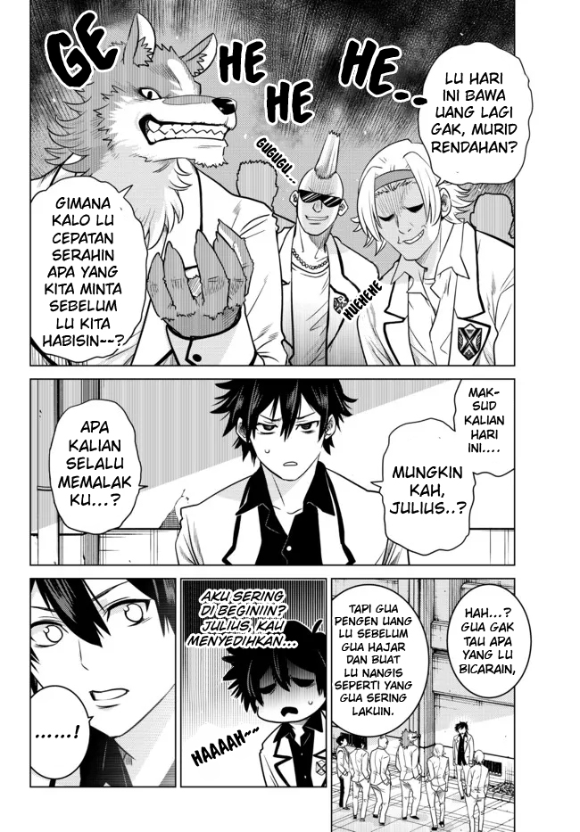 Ochikobore Datta Ani Ga Jitsuha Saikyou: Shijou Saikyou No Yuusha Wa Tensei-shi, Gakuen De Mujikaku Ni Musou Suru Chapter 01 Gambar 17