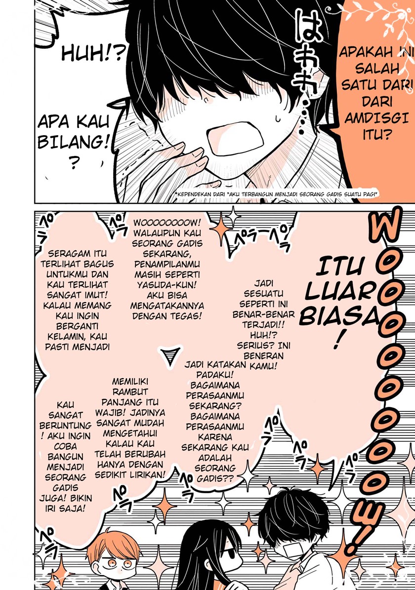 A Lazy Guy Woke Up as a Girl One Morning Chapter 03 Gambar 7