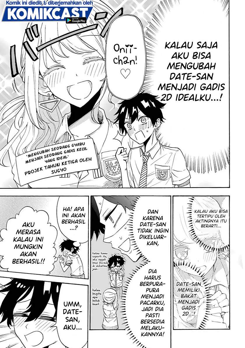 A Gyaru and Otaku who have entered a school where they will have to dropout if they cannot get a lover! Chapter .1 – halaman 16