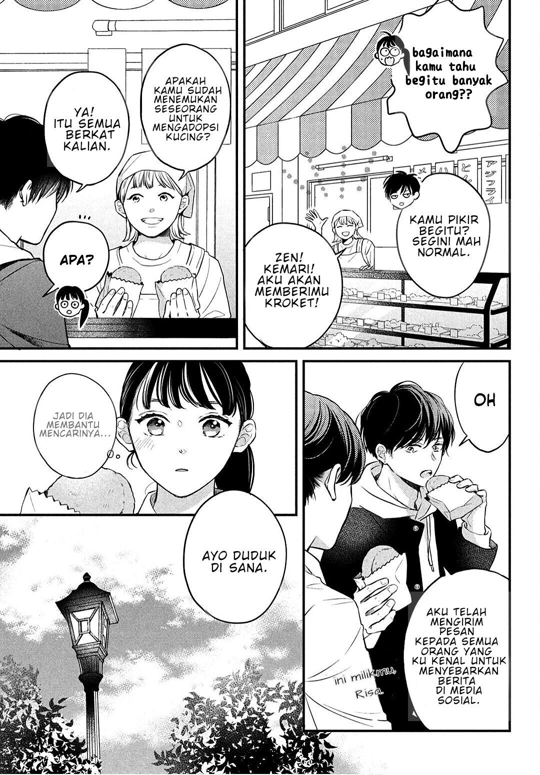 Hikaeme ni Itte mo, Kore wa Ai Chapter 4 Gambar 14