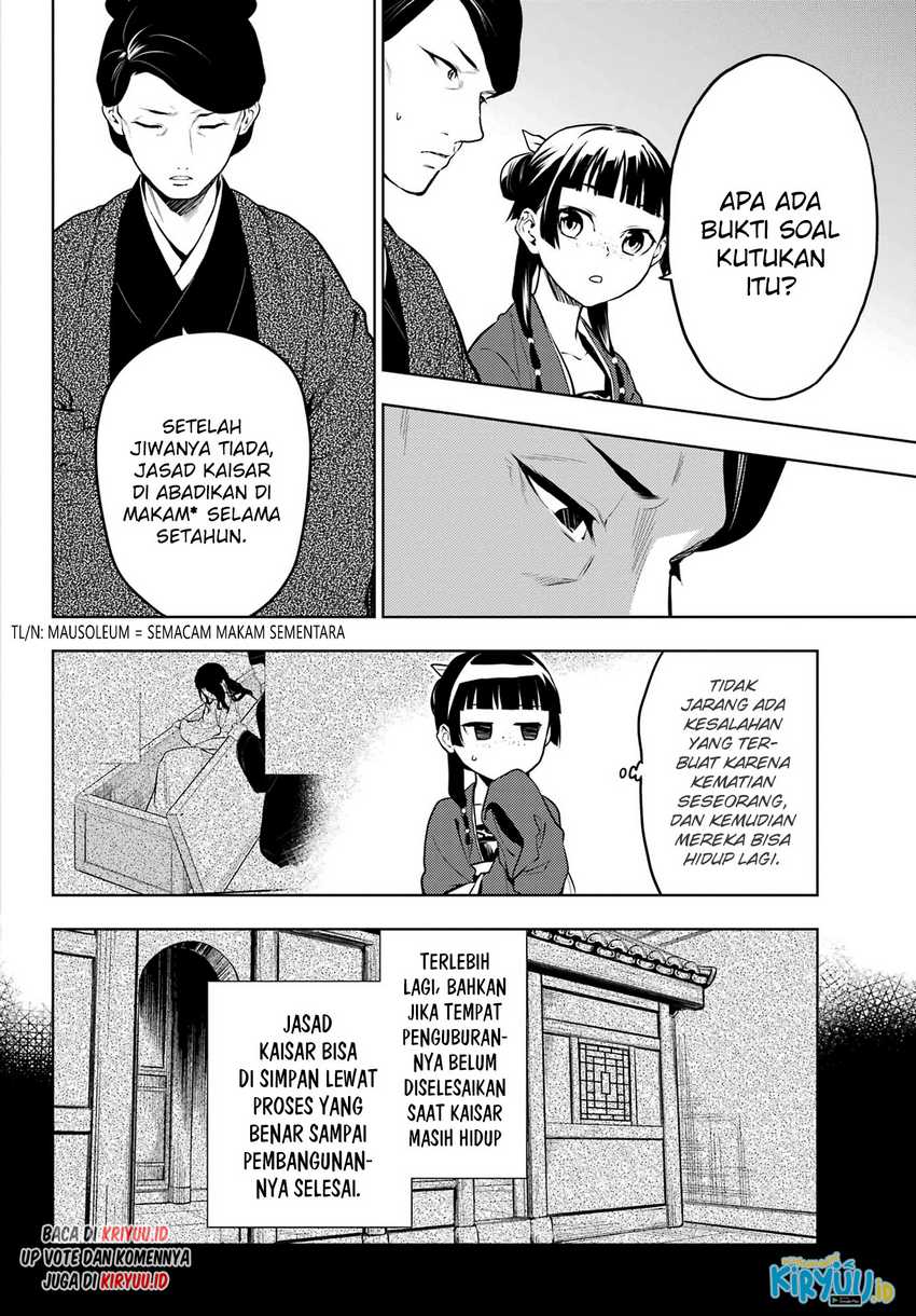 Kusuriya no Hitorigoto Chapter 56 Gambar 9