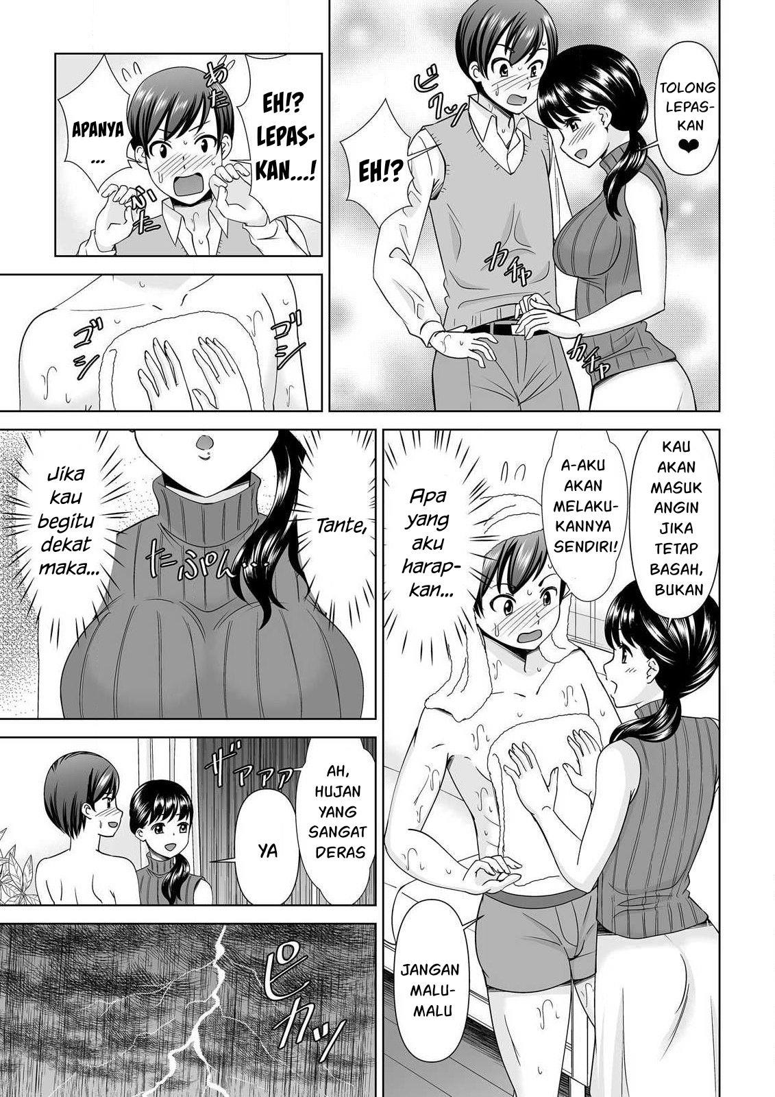 Yokkyu Fumanna Ore to Kano Haha, Kanojo ni Naisho de Kossori SEX Chapter 1 – halaman 9