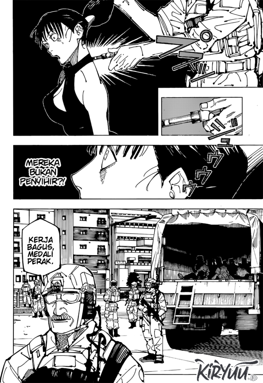 Jujutsu Kaisen Chapter 209 halaman 7