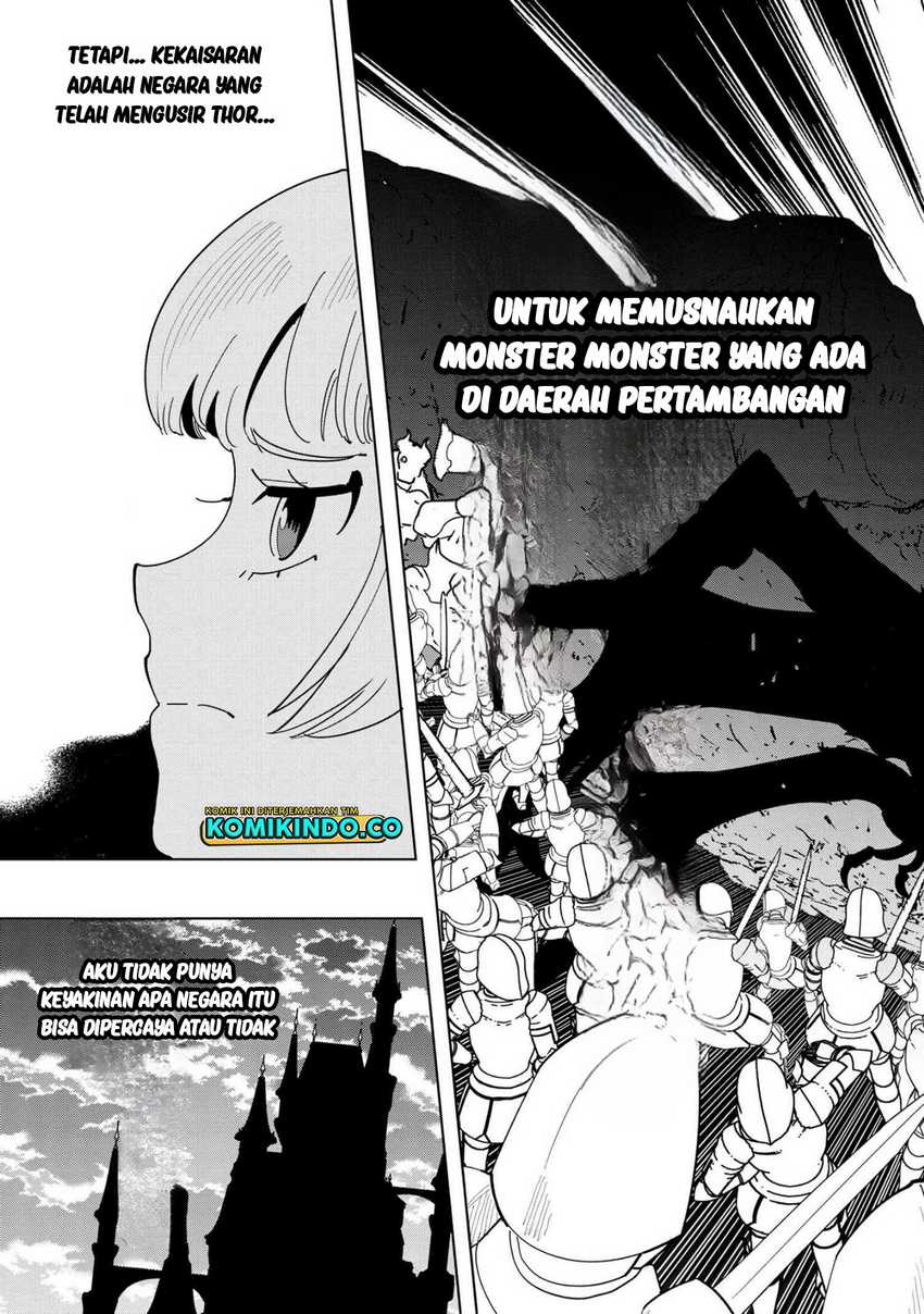 Souzou Renkinjutsushi wa Jiyuu wo Ouka suru: Kokyou wo Tsuihou saretara, Maou no Ohizamoto de Chouzetsu Kouka no Magic Item Tsukuri-houdai ni Narimashita Chapter 09.4 Gambar 7