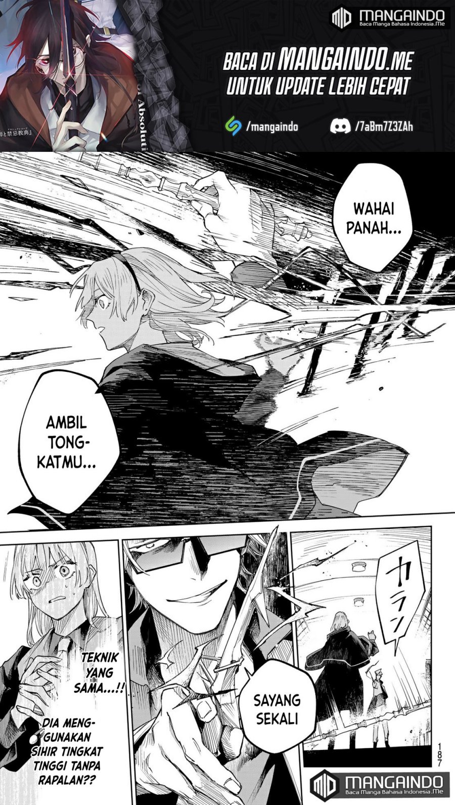 Danzai no Majutsugari Chapter 2.2 halaman 9