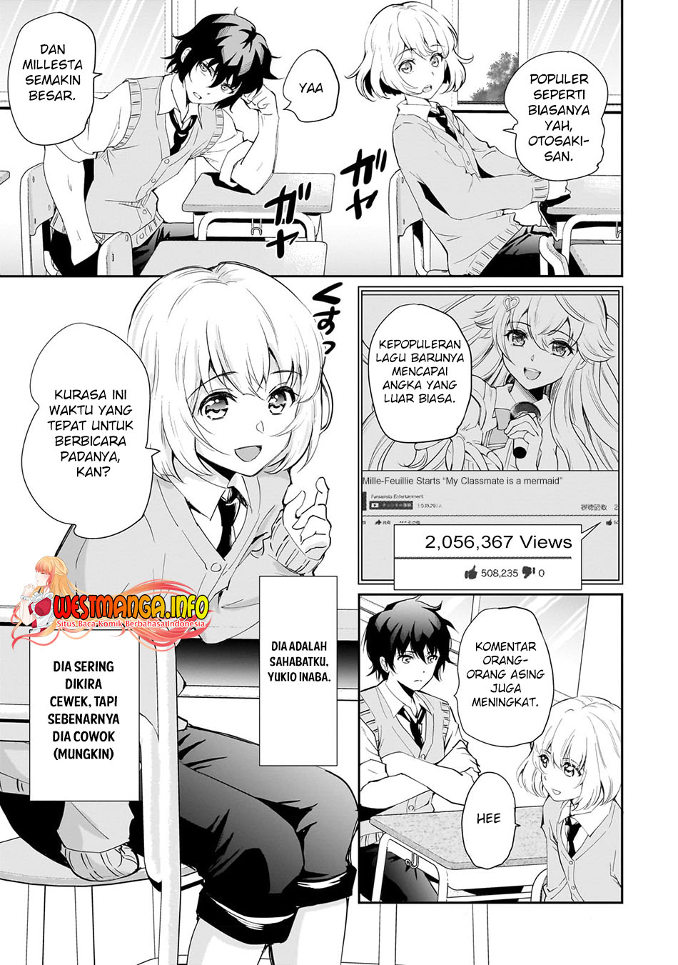 Isshou Hatarakitakunai Ore ga Classmate no Daininki Idol ni Natsukaretara Chapter 01 Gambar 10