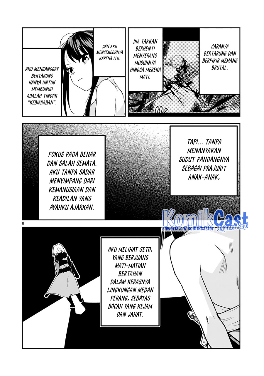 Maken Tsukai no Moto Shounen Hei wa, Moto Teki Kanbu no Onee-san to Issho ni Ikitai Chapter 24 Gambar 9