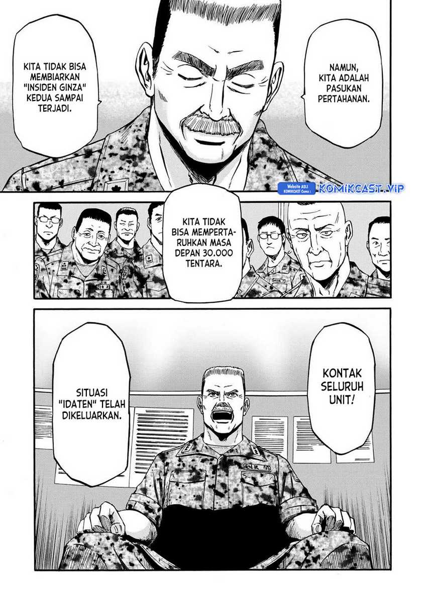 Gate – Jietai Kare no Chi nite Kaku Tatakeri Chapter 126 Gambar 12