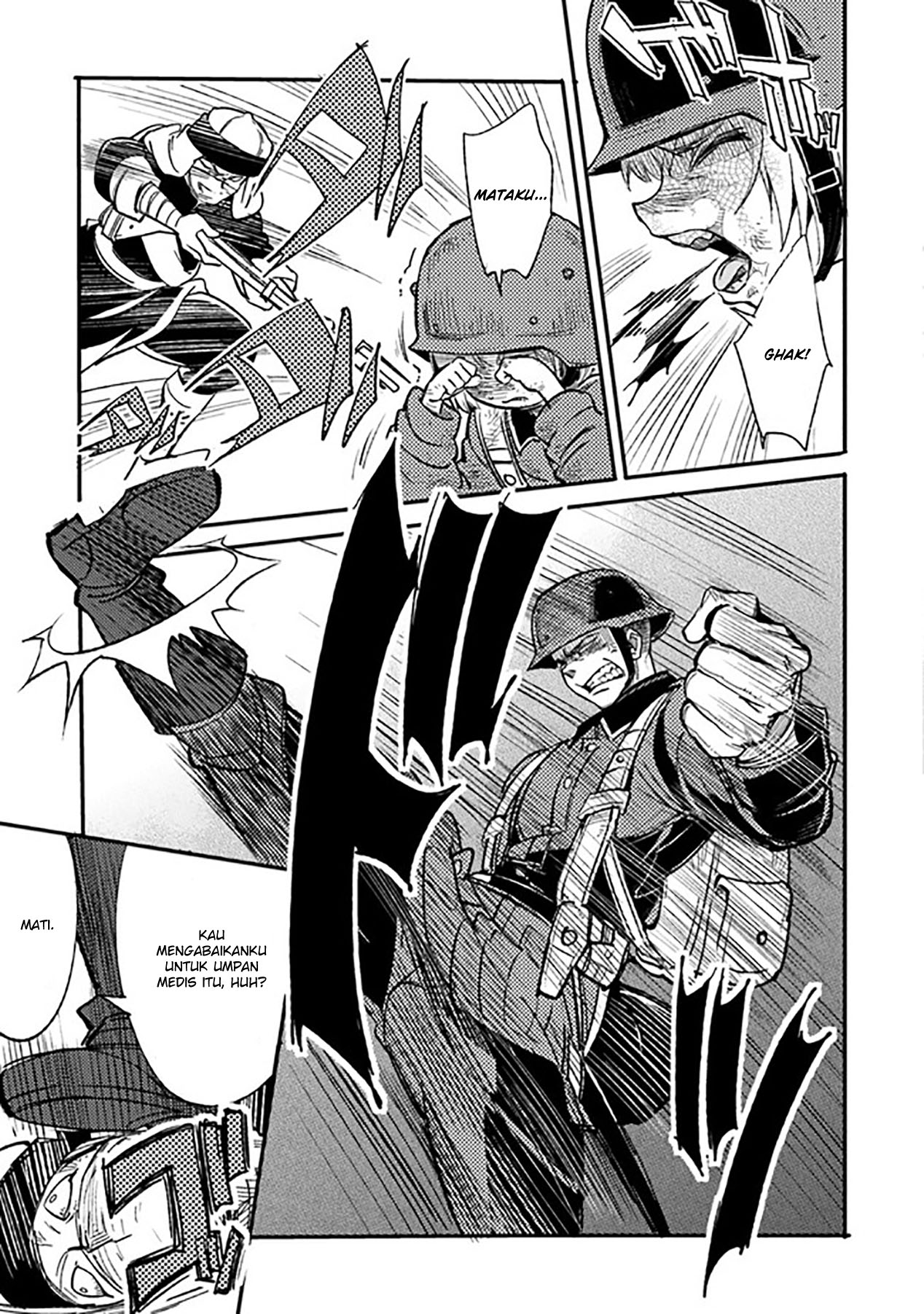 TS Eiseihei-san no Senjou Nikki Chapter 01 Gambar 12