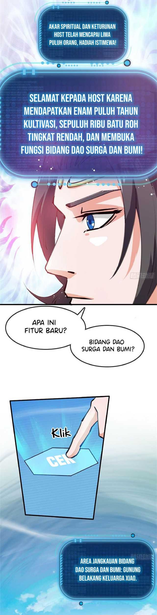 When The System Opens After The Age Of 100, All Grandchildren Kneel Upon The Mountains! Chapter 08 Gambar 8