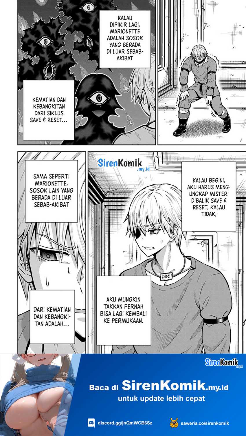 Dungeon ni Hisomu Yandere na Kanojo ni Ore wa Nando mo Korosareru Chapter 23 Gambar 11