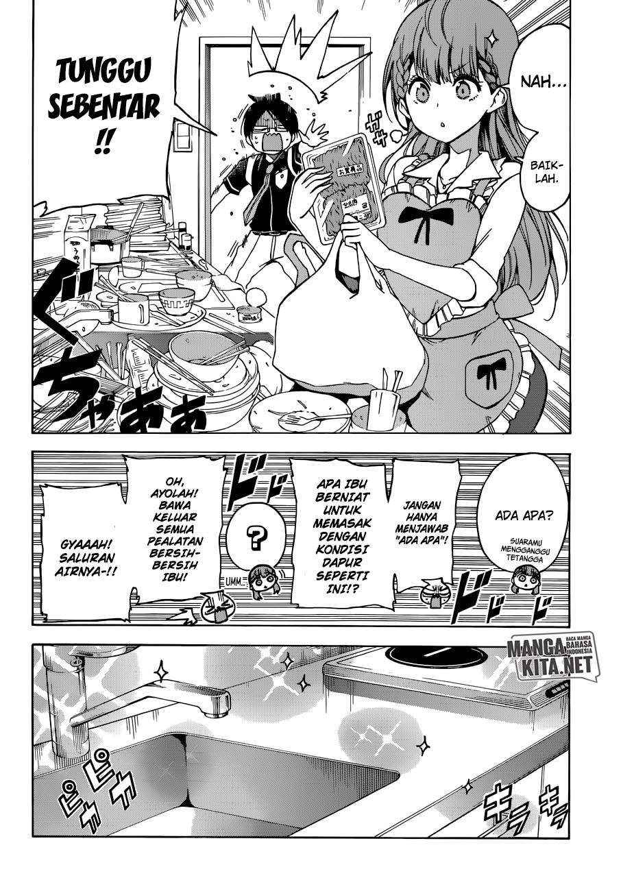 Bokutachi wa Benkyou ga Dekinai Chapter 74 Gambar 7