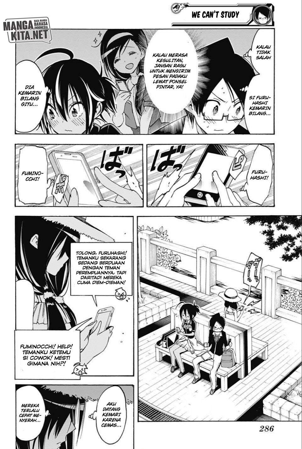 Bokutachi wa Benkyou ga Dekinai Chapter 35 halaman 7