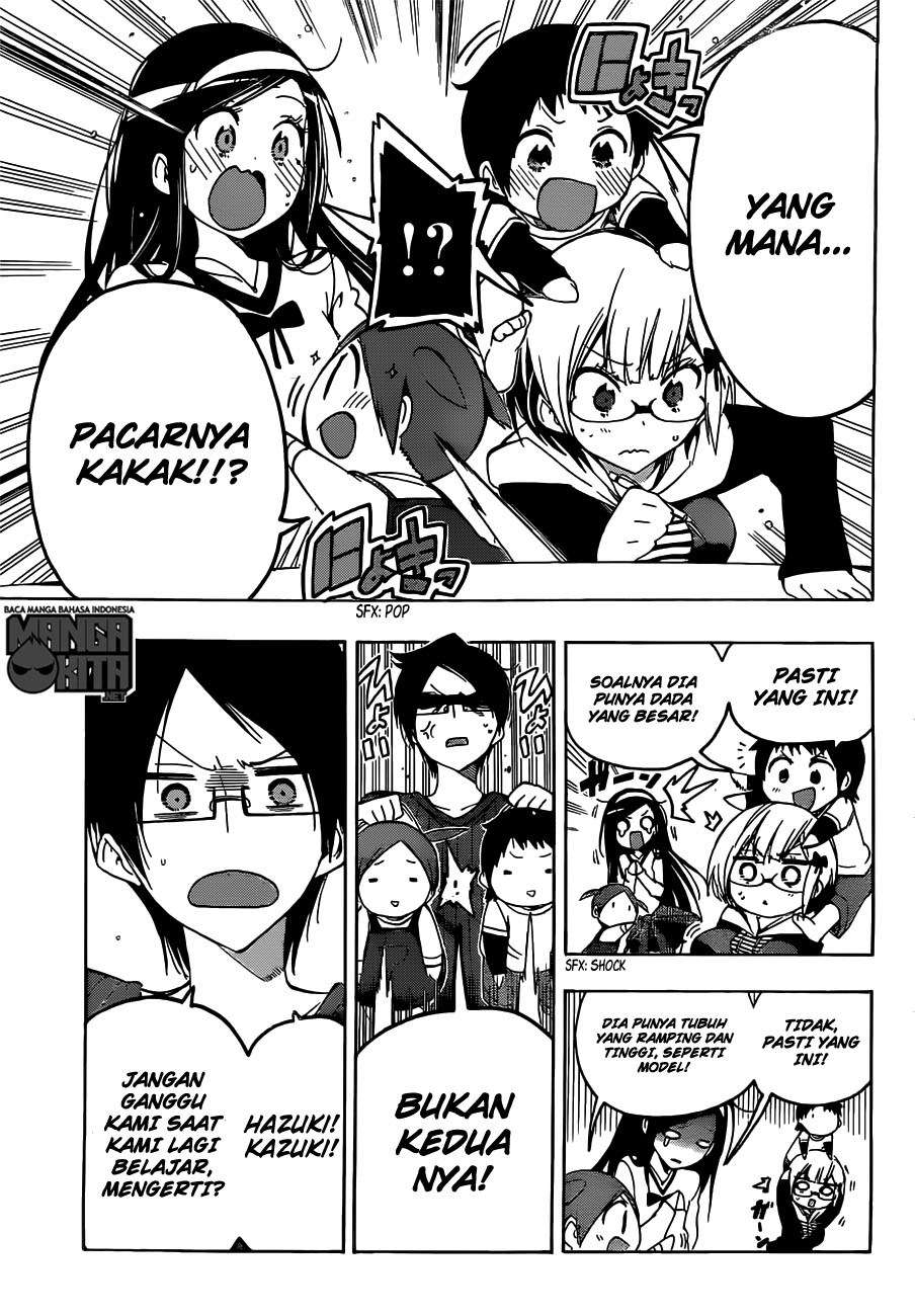 Bokutachi wa Benkyou ga Dekinai Chapter 03 Gambar 8