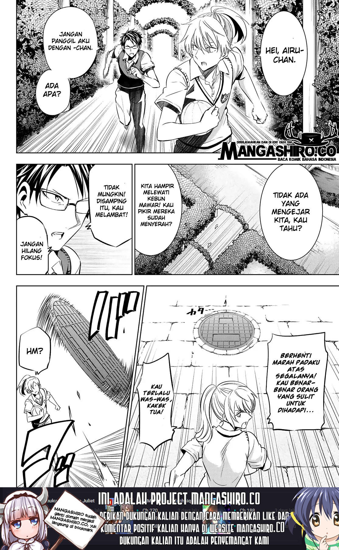 Kishuku Gakkou no Juliet Chapter 96 Gambar 8