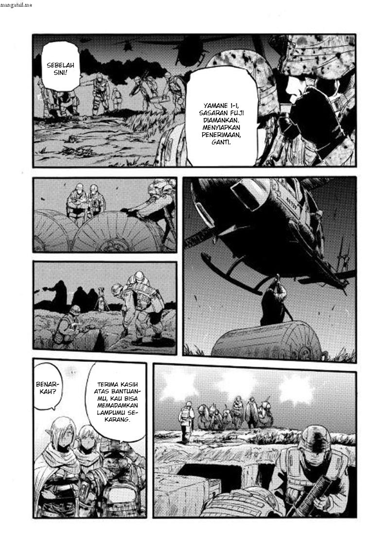 Gate – Jietai Kare no Chi nite Kaku Tatakeri Chapter 74 Gambar 10
