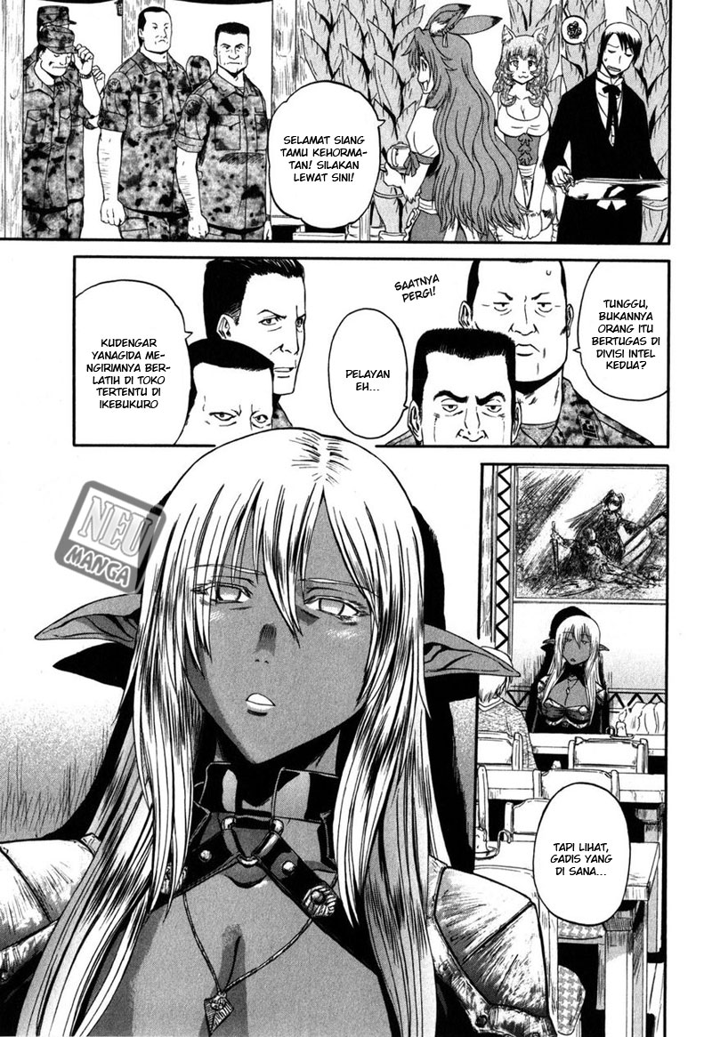 Gate – Jietai Kare no Chi nite Kaku Tatakeri Chapter 28 Gambar 8