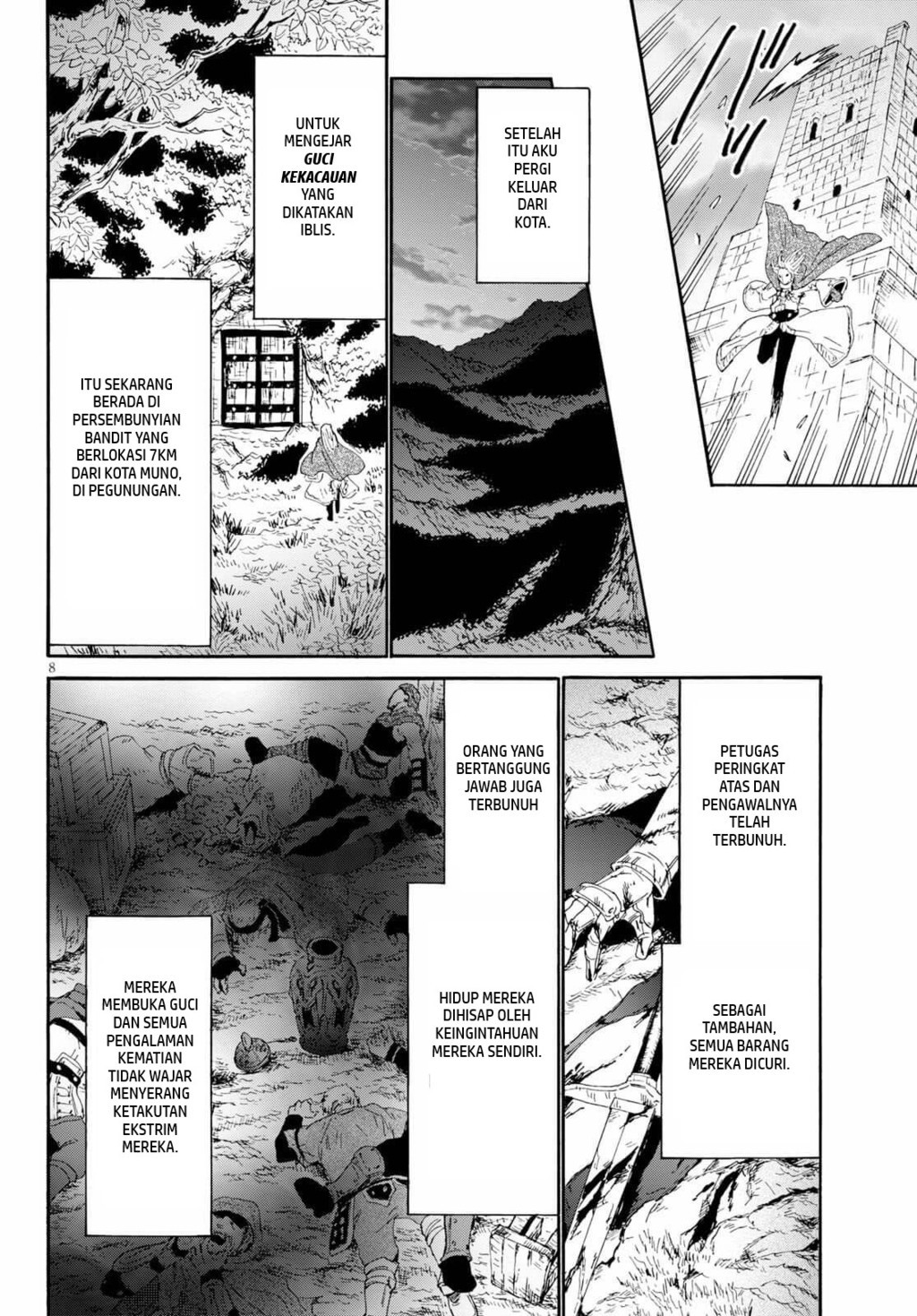 Death March kara Hajimaru Isekai Kyousoukyoku Chapter 64 Gambar 7