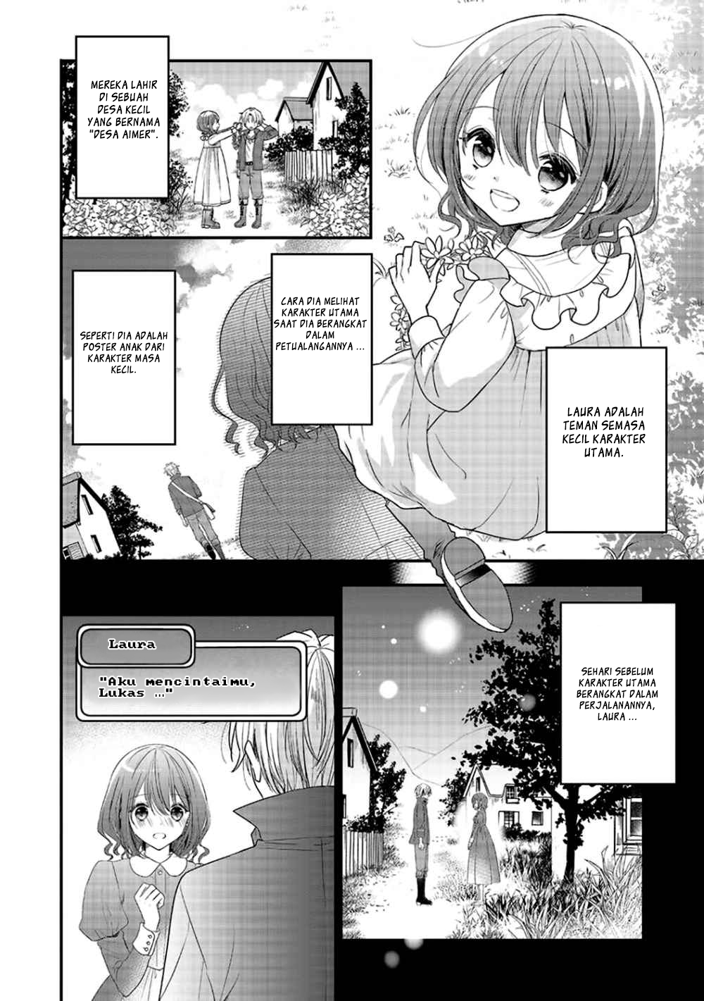 Yuusha-sama no Osananajimi to iu Shokugyou no Make Heroine ni Tensei shita no de, Chougoushi ni Job Change shimasu. Chapter 01 Gambar 12