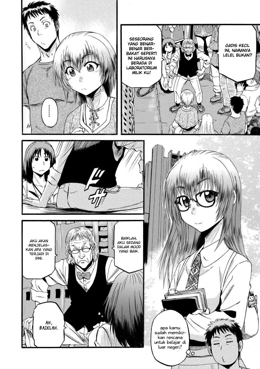 Gate – Jietai Kare no Chi nite Kaku Tatakeri Chapter 95 Gambar 14