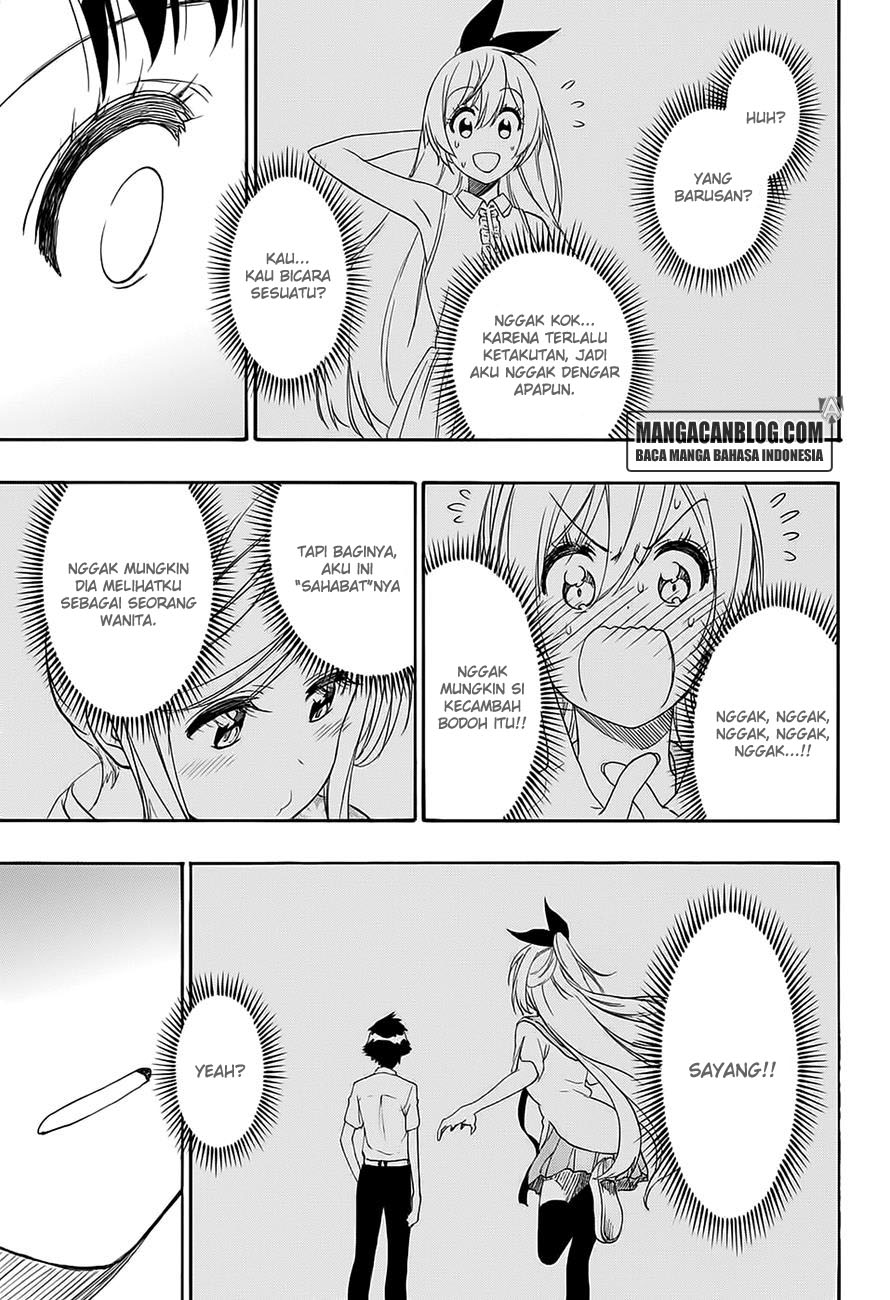 Nisekoi Chapter 214 Gambar 7