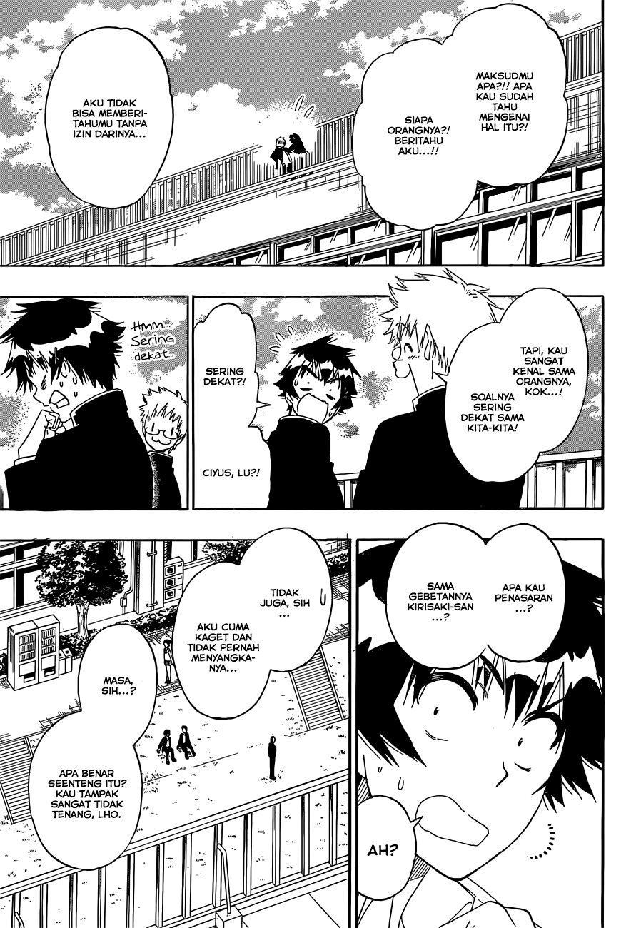 Nisekoi Chapter 175 Gambar 7