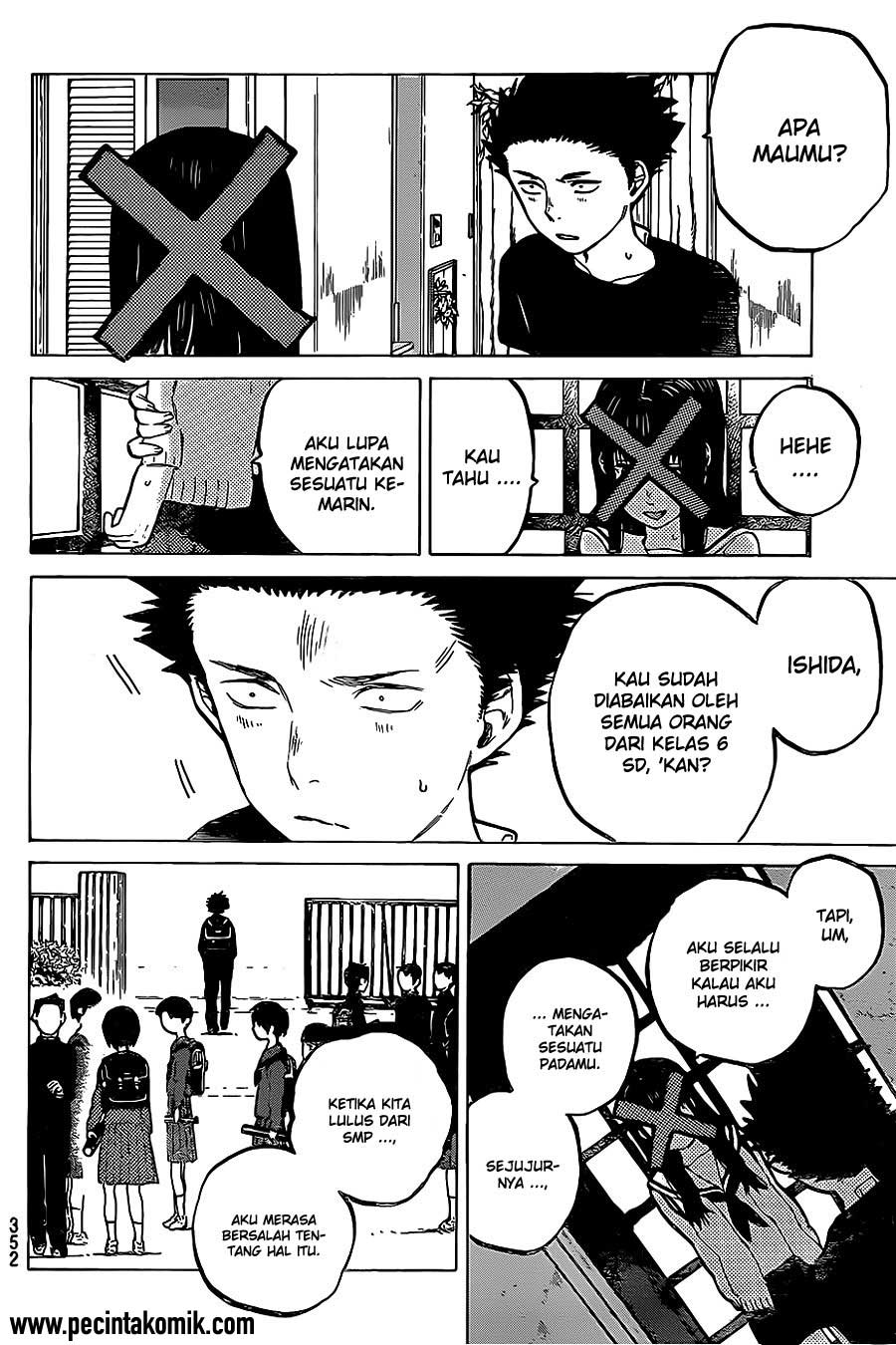 Koe no Katachi Chapter 22 Gambar 7