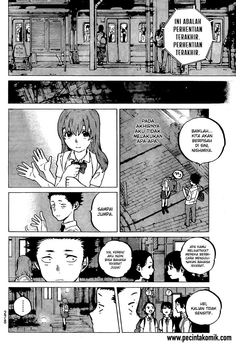 Koe no Katachi Chapter 16 Gambar 7