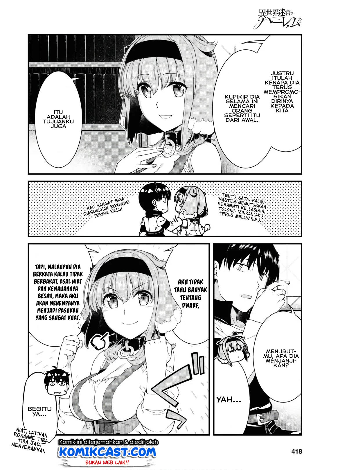 Isekai Meikyuu de Harem wo Chapter 38 Gambar 12